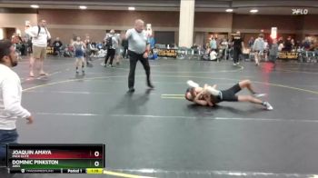 82 lbs Round 5 - Joaquin Amaya, Pack Elite vs Dominic Pinkston, Ares