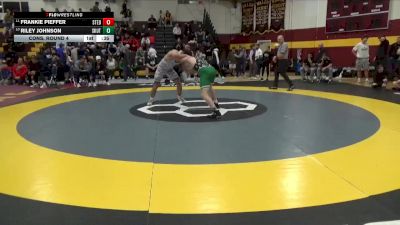 190 lbs Cons. Round 4 - Frankie Pieffer, St Edward vs Riley Johnson, Skutt Catholic