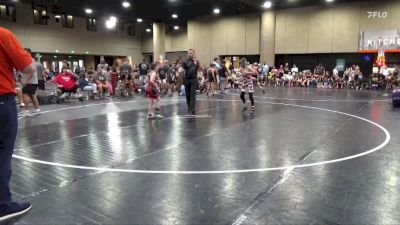 75 lbs Round 1 (6 Team) - James Cusker, Blackman WC vs Zander Smith, Indiana Outlaws