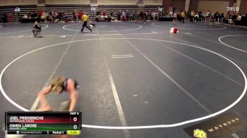 121 Championship Bracket Semifinal - Joel Friederichs, Watertown-Mayer vs Owen LaRose, Mounds View