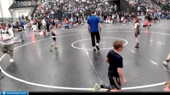 53-58 lbs Semifinal - Chaypin Nicklas, WTW vs Spencer Bernshausen, FoxFit Wrestling