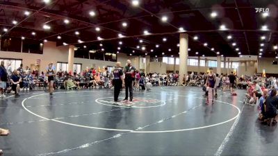 110 lbs Cons. Round 1 - Hunter Simmons, Elevate Wrestling Club vs Matthew Thompson, Team Clay