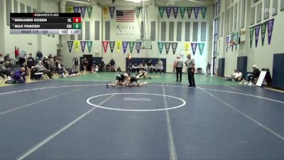 120 lbs Cons. Round 2 - Benjamin Rosen, Iowa City, Liberty vs Max Panosh, Cedar Rapids Kennedy