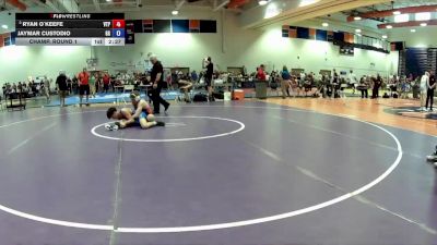 126 lbs Champ. Round 1 - Ryan O`keefe, Virginia Team Predator vs Jaymar Custodio, Grapplers Garage