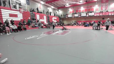 138 lbs Cons. Round 2 - Frank Redfield, Eisenhower High School vs RJ Aparicio, Granger