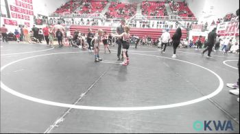 60 lbs 3rd Place - Rhett Villines, Weatherford Youth Wrestling vs Kashen Bell, Division Bell Wrestling