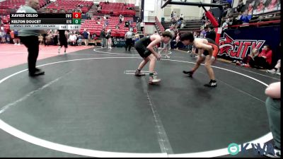 126-132 lbs Semifinal - Xavier Celso, Cowboy Wrestling Club vs Kelton Doucet, Kansas Young Guns