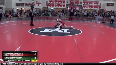 60 lbs Cons. Round 3 - Kashton Hormann, Summit Wrestling Academy vs Conor McDonough, Pursuit Wrestling Minnesota