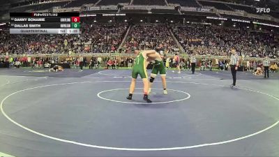 D3-215 lbs Quarterfinal - Dallas Smith, Napoleon vs Danny Bonamie, Grayling HS