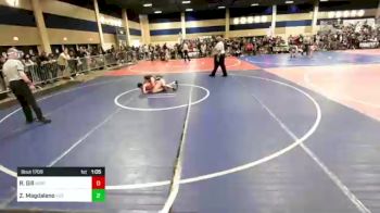 116 lbs Round Of 32 - Rehmat Gill, North Coast Grapplers vs Zhivanna Magdaleno, Vici WC