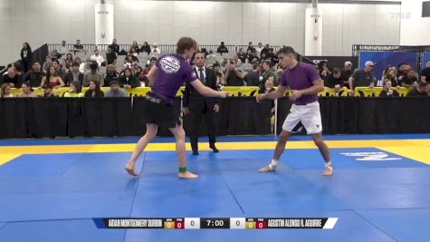 Agustin Alonso R. Aguirre vs Aidan Montgomery Durbin 2024 World IBJJF Jiu-Jitsu No-Gi Championship