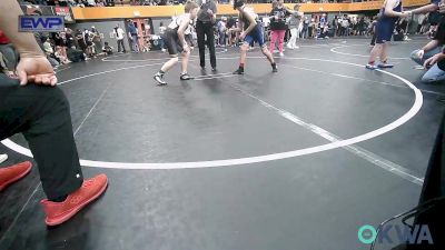 105/110 lbs Quarterfinal - Mason LaFever, Newcastle Youth Wrestling vs Jeremy Lakes Jr (110), Midwest City Bombers Youth Wrestling Club