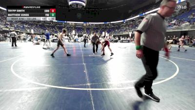 132 lbs Consy 2 - Trypp Smith, Connellsville vs Matthew Jones, Pine Richland