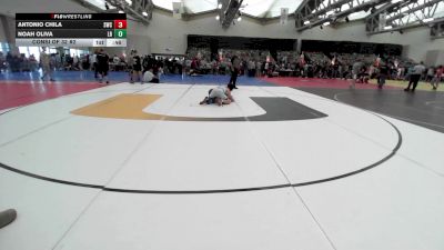 134-H lbs Consi Of 32 #2 - Antonio Chila, Seagull Wrestling Club vs Noah Oliva, Long Beach