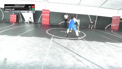 157 lbs Champ. Round 2 - Giuseppe McGrouther, Santa Monica High School Wrest vs Joshua Lee, South Torrance
