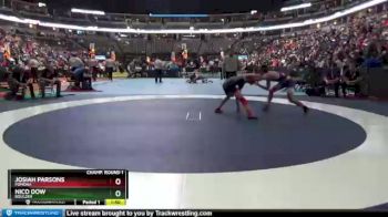 145 lbs Champ. Round 1 - Josiah Parsons, Pomona vs Nico Dow, Boulder