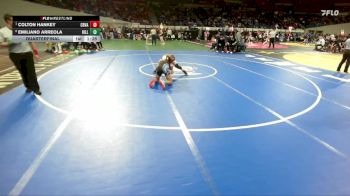 5A Boys 126 lbs Quarterfinal - Colton Hankey, Crescent Valley Boys vs Emiliano Arreola, Hillsboro Boys