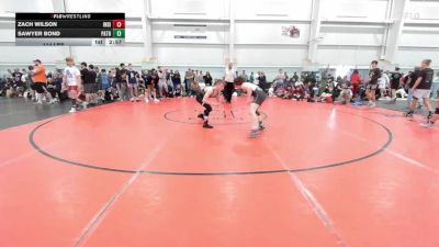 114 lbs Round Robin 2 - Zach Wilson, Indiana Outlaws-MS vs Sawyer Bond, Patriots Wrestling Club-MS