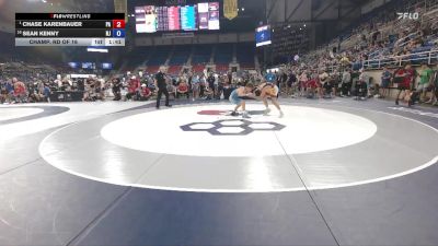 113 lbs Champ. Rd Of 16 - Chase Karenbauer, PA vs Sean Kenny, NJ
