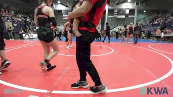 126 lbs Rr Rnd 1 - Presley Sarra, Skiatook Youth Wrestling vs Lillian Klarich, Sperry Wrestling Club