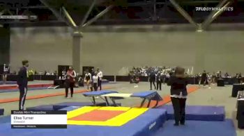 Elise Turner - Double Mini Trampoline, Elmwood - 2021 USA Gymnastics Championships