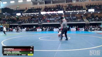 112 lbs 3rd Place Match - Mitchell Sizemore, Redington Sr. Jr/Sr High School vs Leo Bukala, Redington Sr. Jr/Sr High School