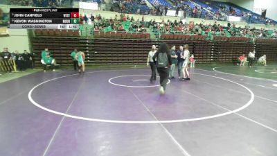 165 lbs Consolation - John Canfield, West-Oak vs Kevon Washington, Mountain View Prep