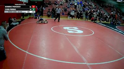 60-64 lbs Round 3 - Dominic Perozich, Silo vs Coen Pierno, All American