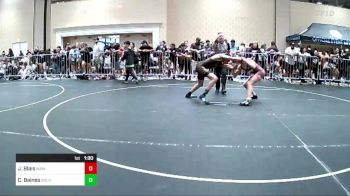 132 lbs Round Of 64 - Jordan Blais, WAMMA NextGen vs Conrick Baines, Gold Rush Wr Ac