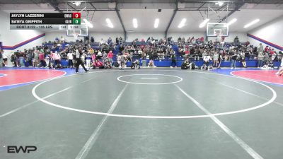 105 lbs Final - Jaylyn Lazzerini, Owasso Girls HS vs Sa'Nya Griffith, Glenpool