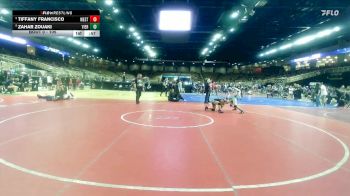 105 lbs Cons. Round 5 - Tiffany Francisco, Western vs Zahar Zouaki, Viera