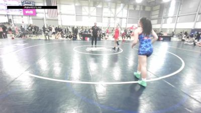 U17 Women - 57 lbs Cons. Round 2 - Jalisca Holmgren, WA vs Charley Beam, OR