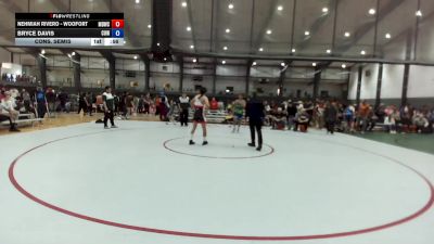 Open Men FS - 154.3 1st Place Match - Boris Bambalaev, Redmond Wrestling Academy vs Isaias Rodriguez, South West Washington Wrestling Club