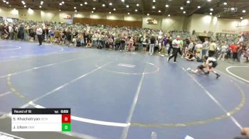 46 lbs Round Of 16 - Samuel Khachatryan, Dethrone WC vs Jaxon Ullom, Crater Mat Club