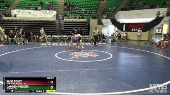 128 lbs Finals (2 Team) - Jack Posey, Pike Road School vs Camden Fielder, Athens