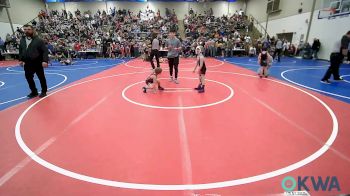 52 lbs Round Of 32 - Hudson Vanover, Salina Wrestling Club vs Allister Hunter, Owasso Takedown Club