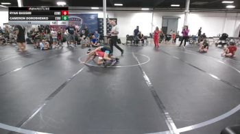 72 lbs Round 4 (6 Team) - Ryan Bassiri, Capital City WC vs Cameron Doroshenko, Xtreme Team Black