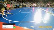 76 lbs Round Of 64 - Trey Howell, R.A.W. vs Mason Rivera, Topeka Blue Thunder