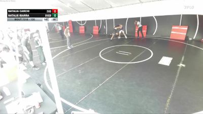 120 lbs Cons. Round 3 - Natalia Carchi, Simi Valley High School vs Natalie Ibarra, Orange Vista High School Wrest