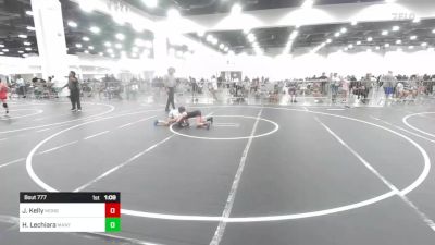 80 lbs Semifinal - Jessie Kelly, Monster Garage vs Hazel Lechiara, Mantanona TC