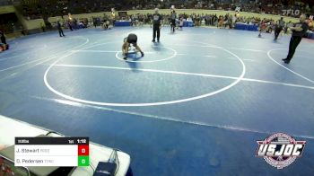 112 lbs Round Of 16 - Jackson Stewart, Prodigy Wrestling vs Diesel Pedersen, Team Tulsa Wrestling Club