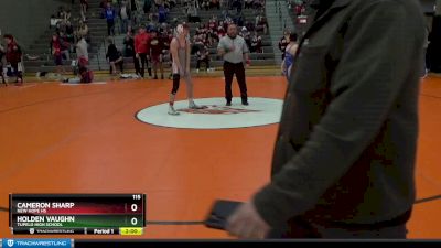 115 lbs Round 1 - Cameron Sharp, New Hope HS vs Holden Vaughn, Tupelo High School