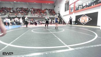 91-95 lbs Rr Rnd 2 - Blair Barnes, Vian Wrestling Club vs Paizley Clinton, Runestone