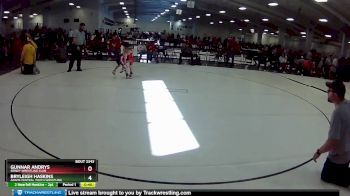 15 lbs 5th Place Match - Gunnar Andrys, Sidney Wrestling Club vs Bryleigh Haskins, Adams Central Youth Wrestling