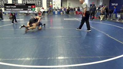160 lbs Qtr-finals - Billy Tyler, Brentsville-VA vs Brian Chamberlain, Wyoming Seminary