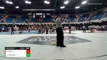 120 lbs Cons. Round 4 - Luke Siwinski, Lincolnway West vs Cayden Poole, Clinton