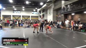 130 lbs Placement (4 Team) - Eva Heise, Grand View WC vs Jamelah Taylor, Nebraska Vipers Gold