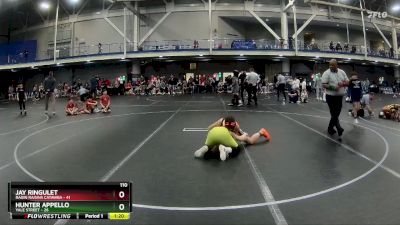 110 lbs Round 2 (6 Team) - Jay Ringulet, Ragin Raisins Catawba vs Hunter Appello, Yale Street