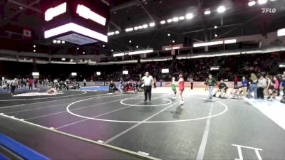 Girls 125 lbs Champ. Round 1 - Gabrielle Berger, Granger (Girls) vs Jocelyn Abbott, Richland (Girls)