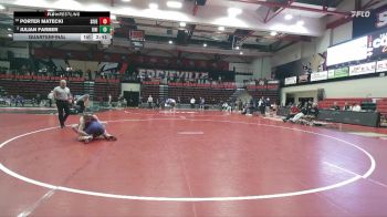 133 lbs Quarterfinal - Porter Matecki, SIUE vs Julian Farber, Northern Iowa